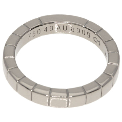 CARTIER   Ring Laniere # 49 K18 White Gold Ladies