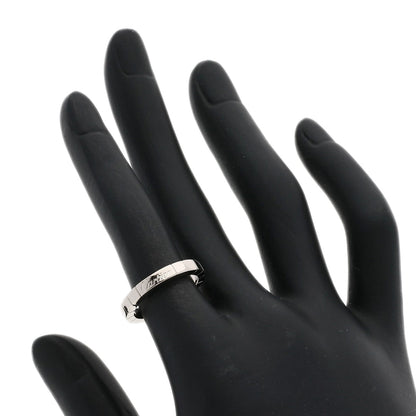 CARTIER   Ring Laniere # 49 K18 White Gold Ladies