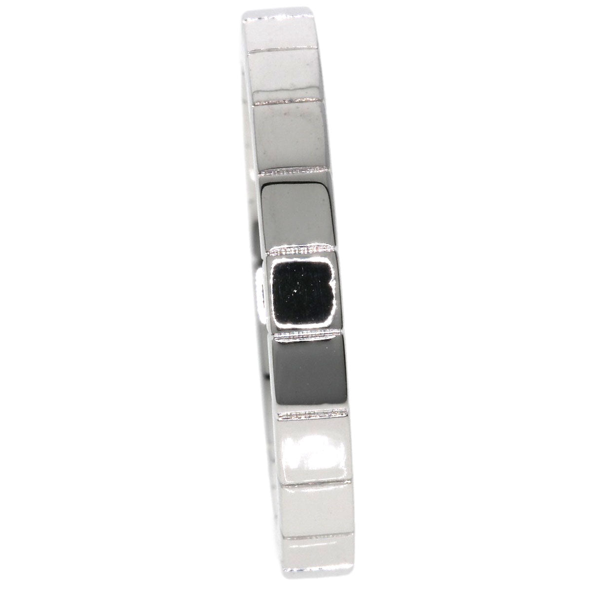 CARTIER Lanier # 58 Ring K18 White Gold Ladies [Used]
