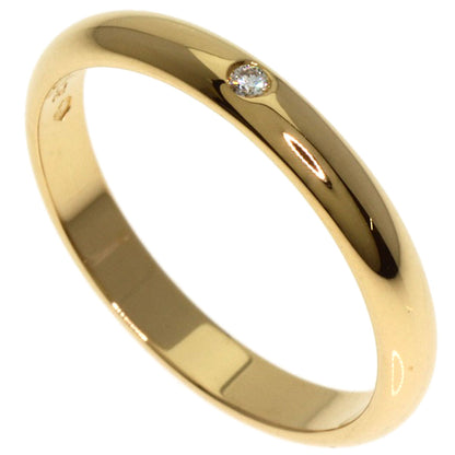 CARTIER   Classic Wedding 1P Diamond #49 Ring  K18 Yellow Gold Ladies [Used]