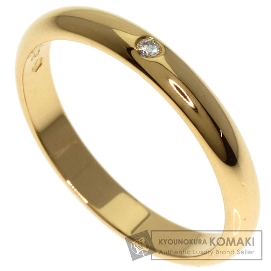 CARTIER   Classic Wedding 1P Diamond #49 Ring  K18 Yellow Gold Ladies [Used]