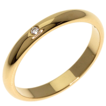 CARTIER   Classic Wedding 1P Diamond #49 Ring  K18 Yellow Gold Ladies [Used]