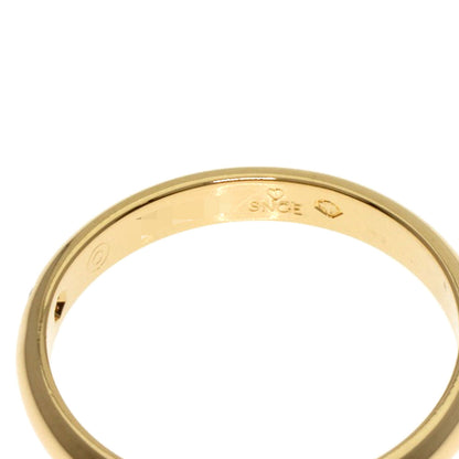 CARTIER   Classic Wedding 1P Diamond #49 Ring  K18 Yellow Gold Ladies [Used]