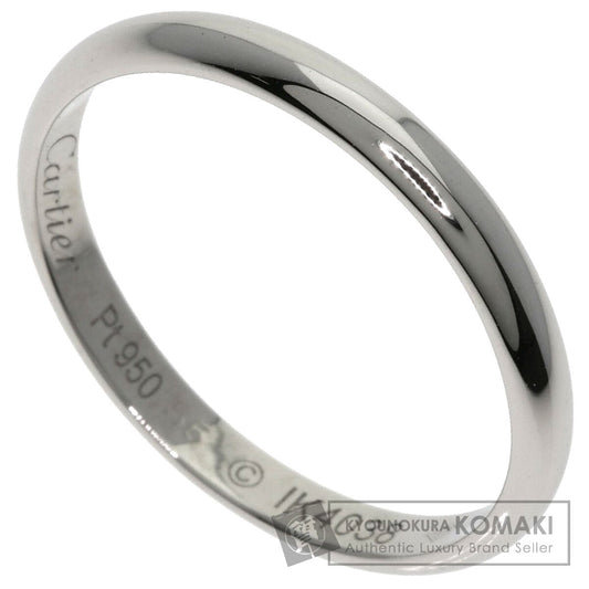 CARTIER   Ring Classic #55 Platinum PT950 Ladies