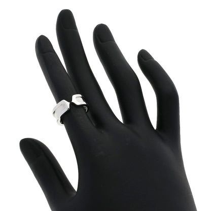 CARTIER   Ring C2 ring # 47 K18 White Gold Ladies