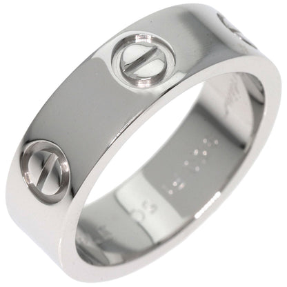 CARTIER   Ring love ring #50 Platinum PT950 Ladies