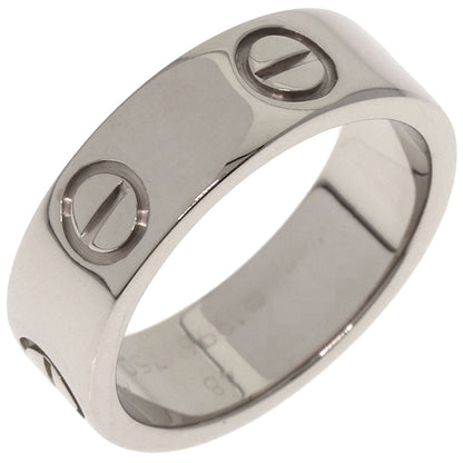 CARTIER   love ring #48 Ring  K18 White Gold Ladies [Used]