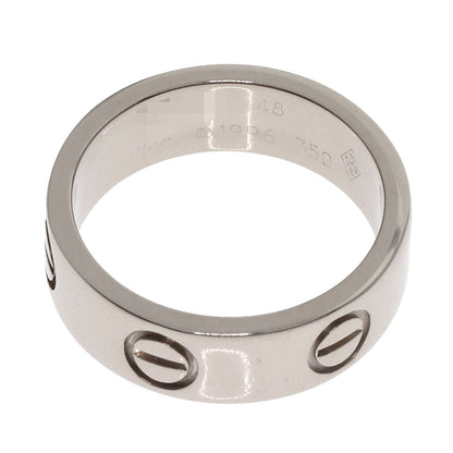 CARTIER   love ring #48 Ring  K18 White Gold Ladies [Used]