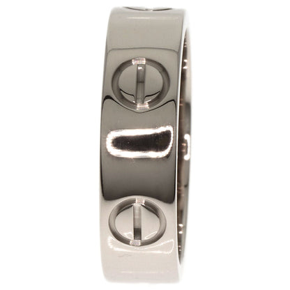 CARTIER   Ring love ring #53 K18 White Gold Ladies