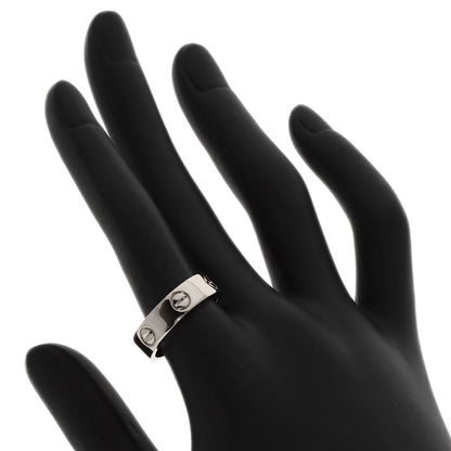 CARTIER   Ring love ring #53 K18 White Gold Ladies