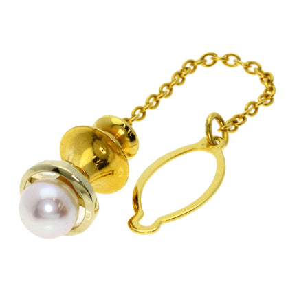 MIKIMOTO   Brooch Pearl Pearl K14 Yellow Gold Ladies