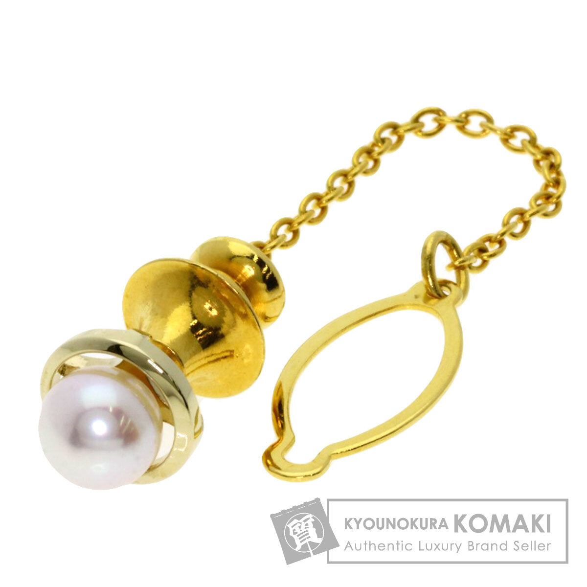 MIKIMOTO   Brooch Pearl Pearl K14 Yellow Gold Ladies