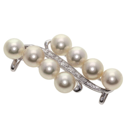 MIKIMOTO   Pearl Pearl Obi closure  K14 White Gold Ladies [Used]
