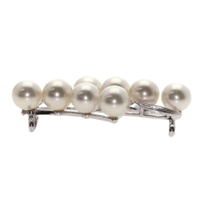 MIKIMOTO   Pearl Pearl Obi closure  K14 White Gold Ladies [Used]