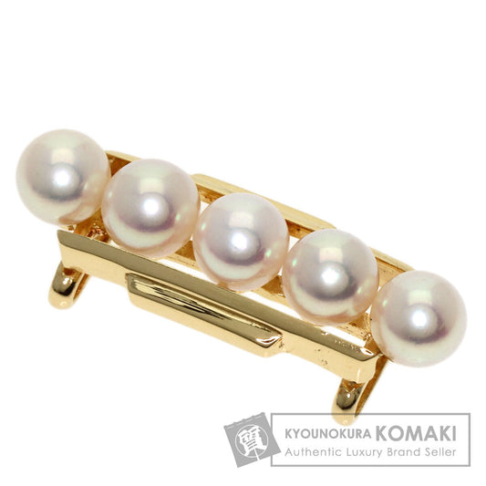 MIKIMOTO   Pearl Pearl Obi closure  K14 Yellow Gold Ladies [Used]