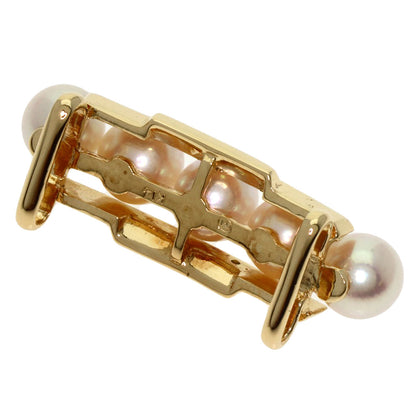 MIKIMOTO   Pearl Pearl Obi closure  K14 Yellow Gold Ladies [Used]