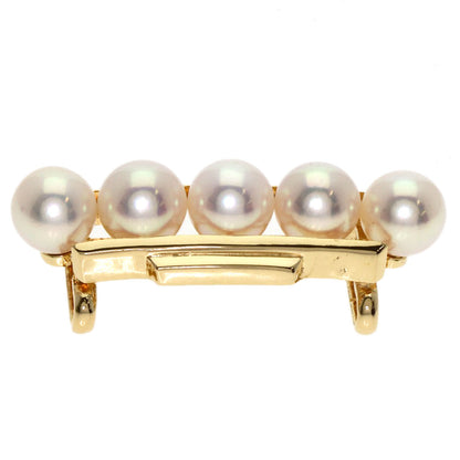 MIKIMOTO   Pearl Pearl Obi closure  K14 Yellow Gold Ladies [Used]