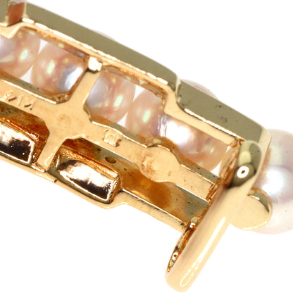 MIKIMOTO   Pearl Pearl Obi closure  K14 Yellow Gold Ladies [Used]