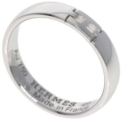 HERMES Ever Hercules #49 Ring K18 White Gold Ladies [Used]