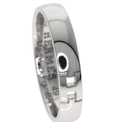 HERMES Ever Hercules #49 Ring K18 White Gold Ladies [Used]