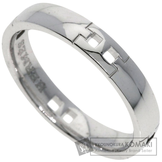 HERMES   Hercules #51 Ring  K18 White Gold Ladies [Used]