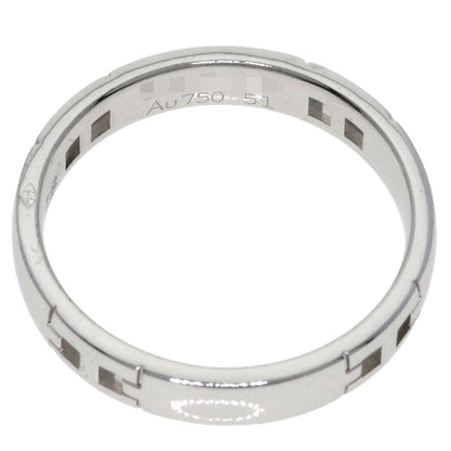 HERMES   Hercules #51 Ring  K18 White Gold Ladies [Used]