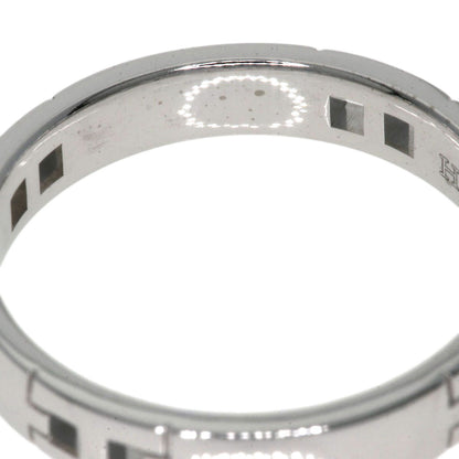 HERMES   Hercules #51 Ring  K18 White Gold Ladies [Used]