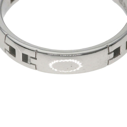 HERMES   Hercules #51 Ring  K18 White Gold Ladies [Used]