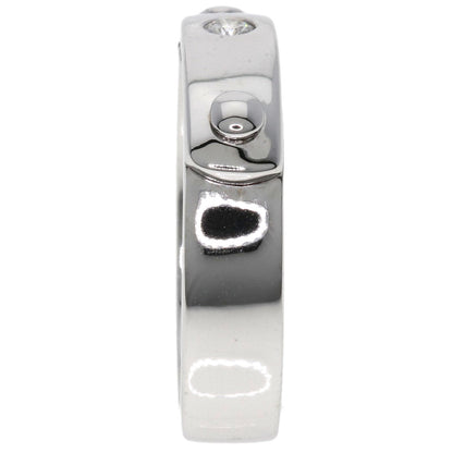 HERMES TOO YOU 1P Diamond #53 Ring K18 White Gold Ladies [Used]