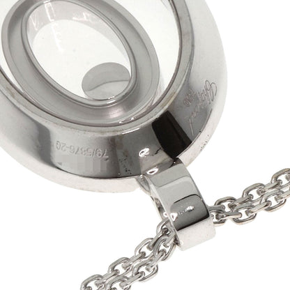 ショパール ハッピースピリット ダイヤモンド ネックレス K18ホワイトゴールド レディース 【中古】【Chopard】