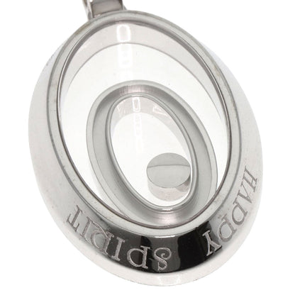 ショパール ハッピースピリット ダイヤモンド ネックレス K18ホワイトゴールド レディース 【中古】【Chopard】