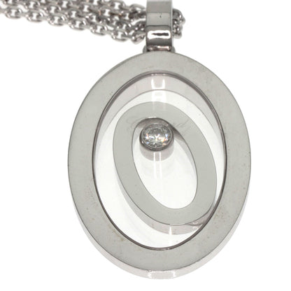 Chopard   Necklace Happy Spirit Diamond K18 White Gold Ladies