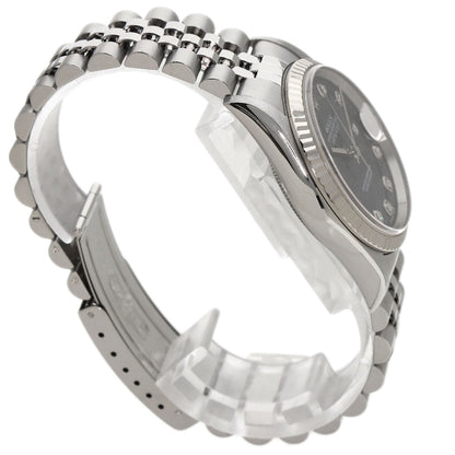ROLEX DATEJUST 10P Diamond Watches 16234G Stainless Steel/Stainless Steel mens