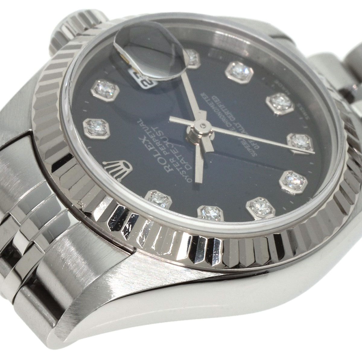 ROLEX DATEJUST 10P Diamond Watches 79174G Stainless Steel/Stainless Steel Ladies