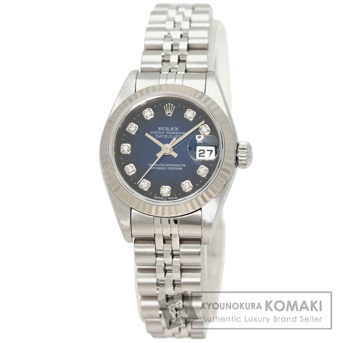 ROLEX DATEJUST 10P Diamond Watches 79174G Stainless Steel/Stainless Steel Ladies