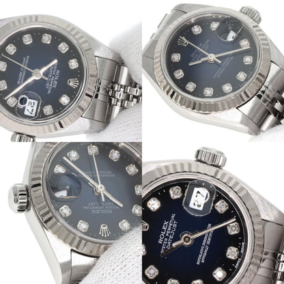 ROLEX DATEJUST 10P Diamond Watches 79174G Stainless Steel/Stainless Steel Ladies