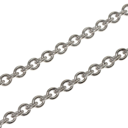 BVLGARI   Necklace Chain 17.3" K18 White Gold Ladies