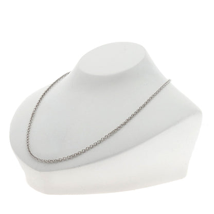 BVLGARI   Necklace Chain 17.3" K18 White Gold Ladies