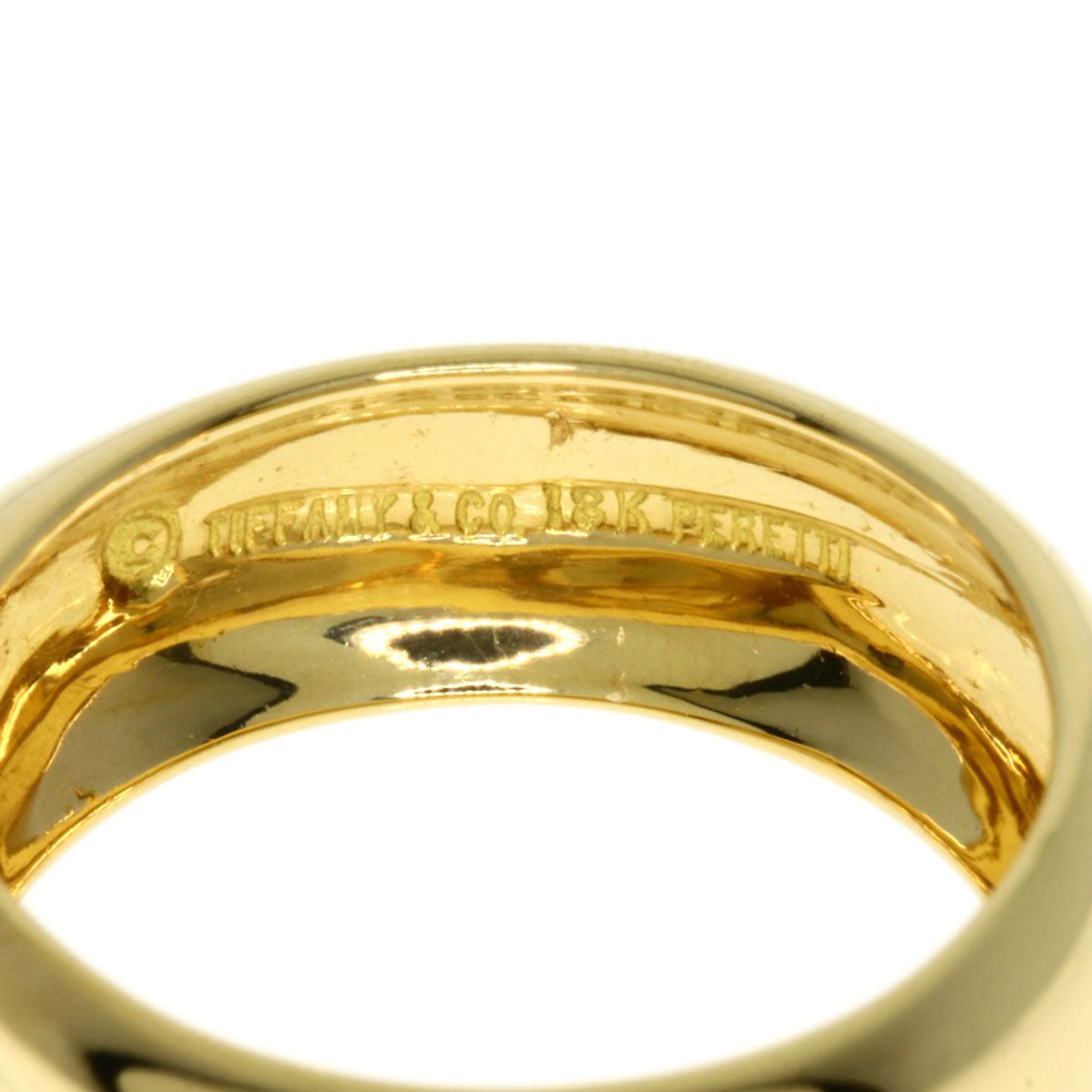 TIFFANY&Co.   Ring Full heart K18 Yellow Gold Ladies