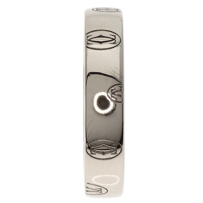 CARTIER   Happy Birthday #51 Ring  K18 White Gold Ladies [Used]