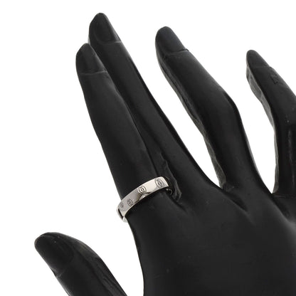 CARTIER   Happy Birthday #51 Ring  K18 White Gold Ladies [Used]