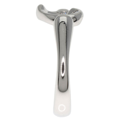 TIFFANY&Co.   Ring Open Heart Diamond Platinum PT950 Ladies