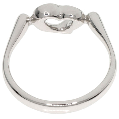 TIFFANY&Co.   Ring Open Heart Diamond Platinum PT950 Ladies