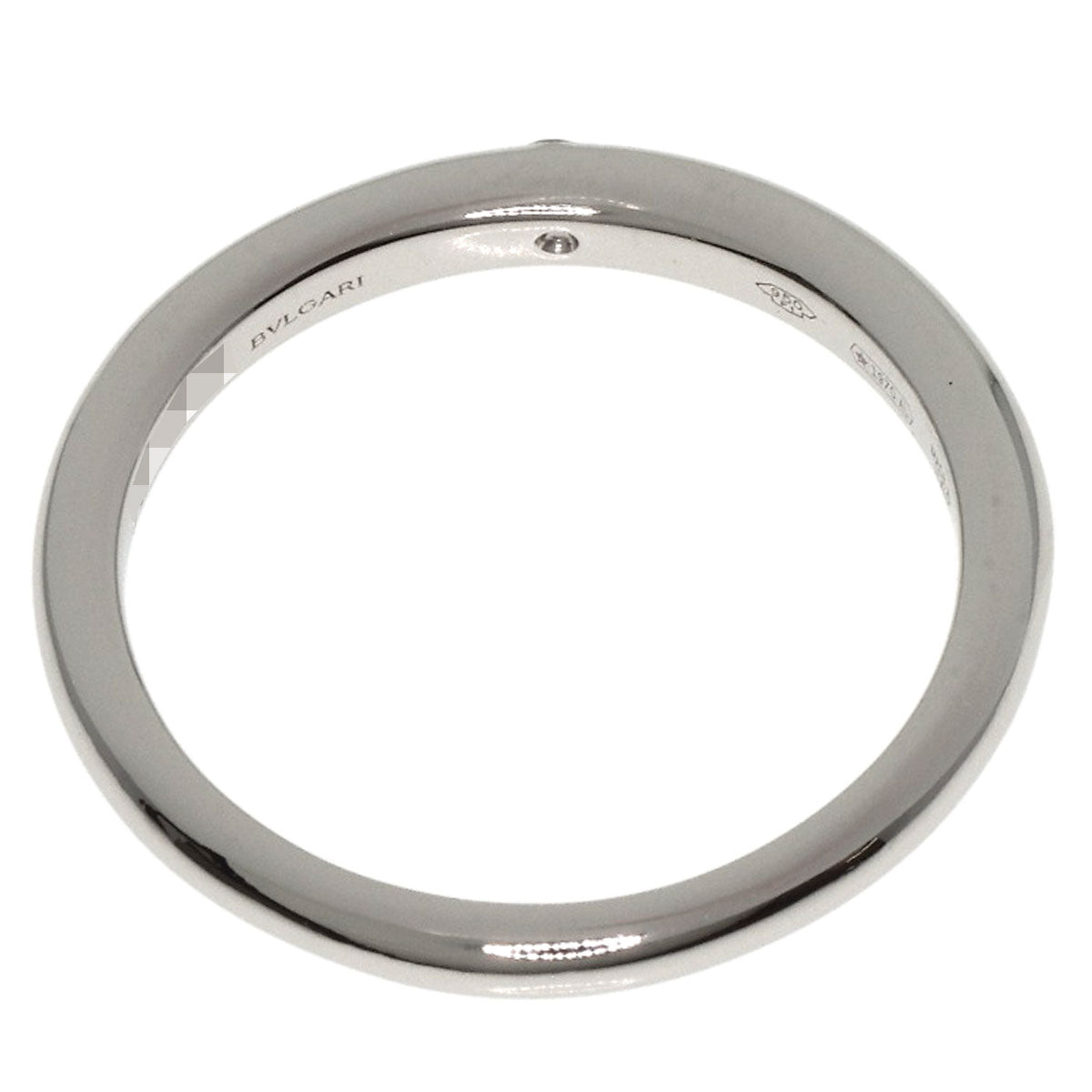BVLGARI   Feddie 1P Diamond Ring  Platinum PT950 Ladies [Used]