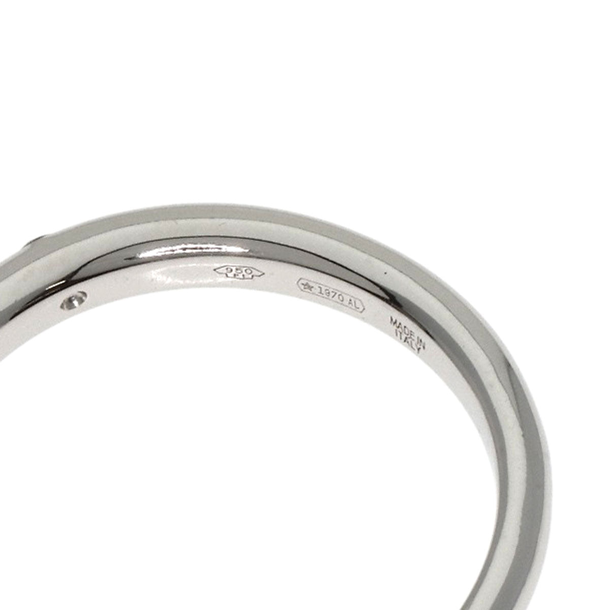 BVLGARI   Feddie 1P Diamond Ring  Platinum PT950 Ladies [Used]