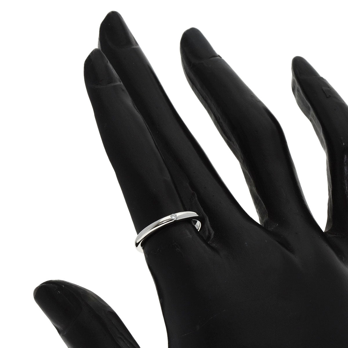 BVLGARI   Feddie 1P Diamond Ring  Platinum PT950 Ladies [Used]