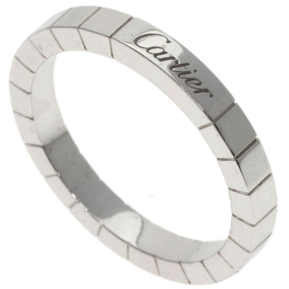 CARTIER   Ring Lanier # 61 K18 White Gold Ladies