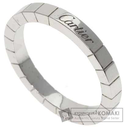 CARTIER   Ring Lanier # 61 K18 White Gold Ladies