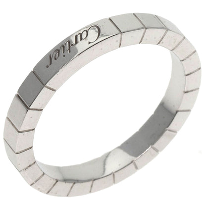 CARTIER   Ring Lanier # 61 K18 White Gold Ladies
