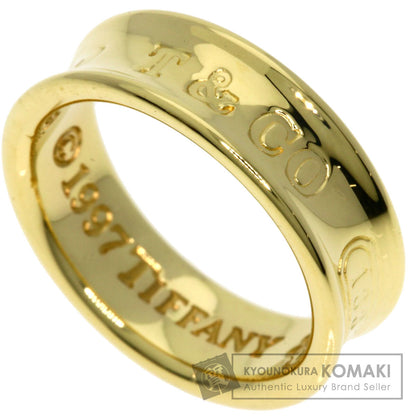 TIFFANY&Co. 1837 Ring K18 Yellow Gold Ladies [Used]